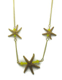 Single Starfish Bar Necklace
