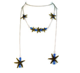 Single Starfish Bar Lariat Necklace